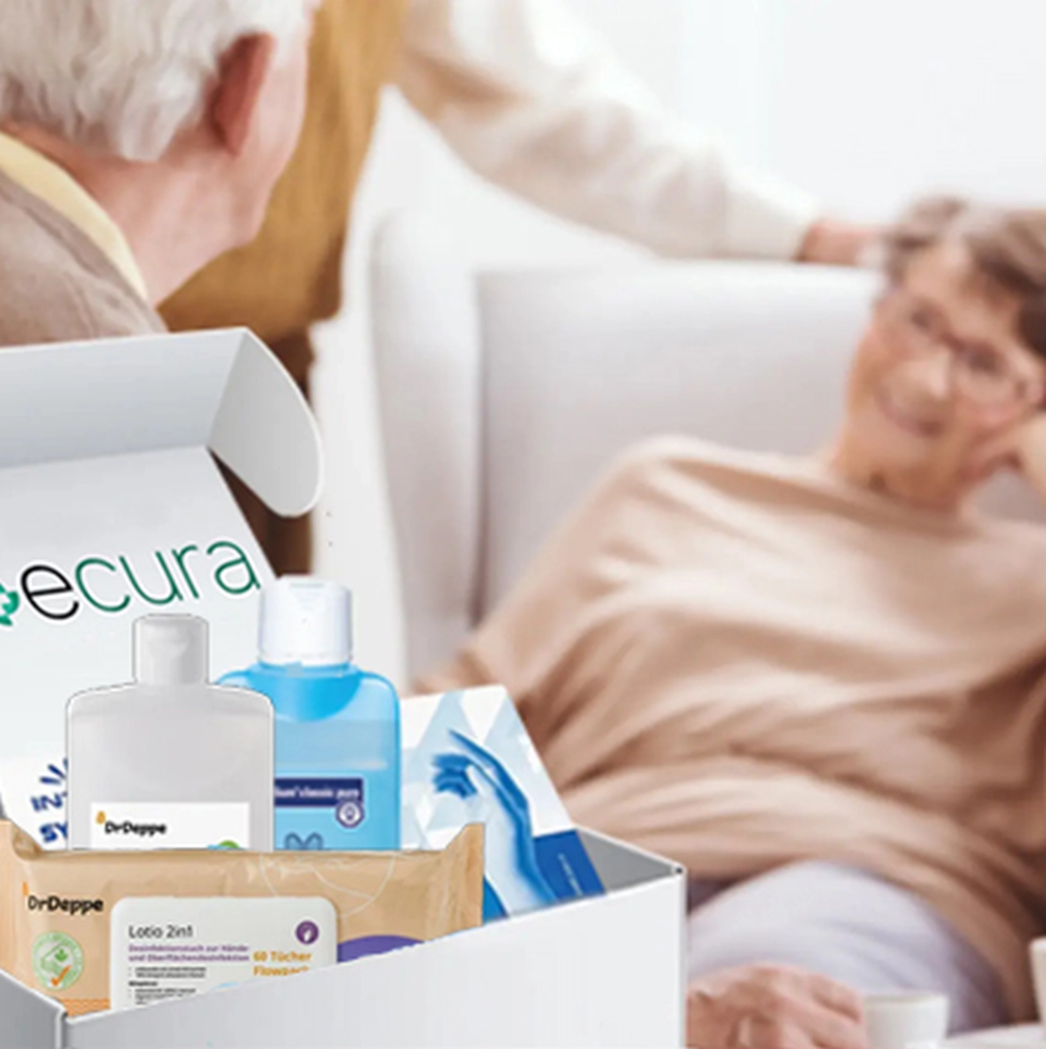 Ein glückliches altes Paar von ecura GmbH